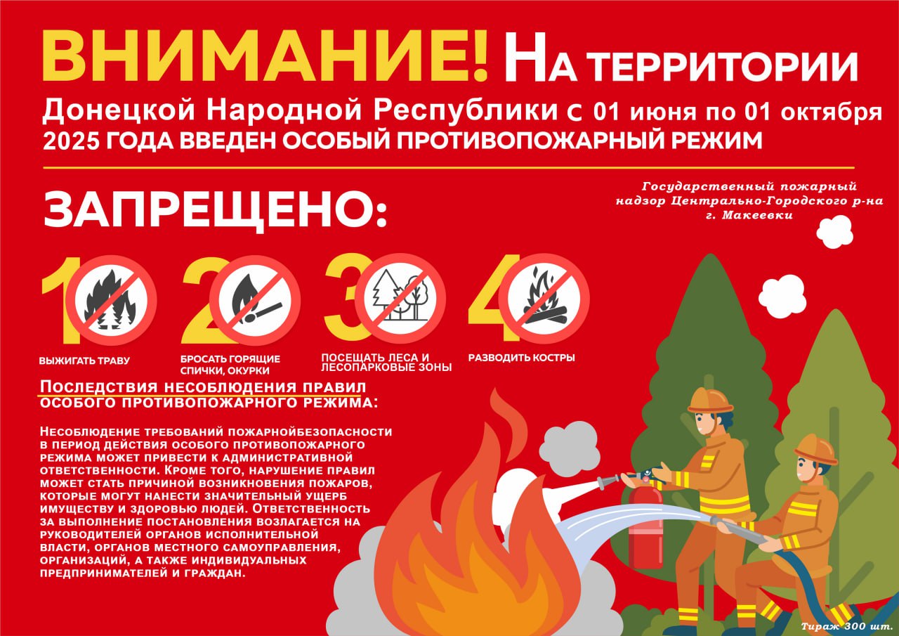 Памятка Особый противопожарный режим Памятка Особый противопожарный режим